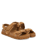 Guess Γυναικεία Σανδάλια FLPFLOESU03-BROWN Καφέ