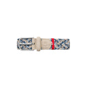 La Boucle Ανδρική Ζώνη Πλεκτή Santa Barbara B60-600520 Blue Beige