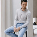 La Boucle Ανδρική Ζώνη Πλεκτή Santorini B10-100133 China Blue