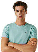 Pepe Jeans Ανδρική Μπλούζα Original Basic 3N T-Shirt PM5010180-518 Βεραμάν