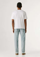 Pepe Jeans Ανδρικό T-shirt Small Flag PM5010311-800 Λευκό
