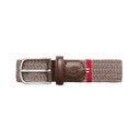 La Boucle Ανδρική Ζώνη Πλεκτή Sylt B23-230580 Flecked Brown