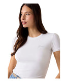 Guess Γυναικείο T-Shirt Mini Logo W6YI12K3751-G011 Λευκό