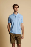 La Martina Ανδρική Polo Μπλούζα BPMP11PK031-07003 Σιέλ