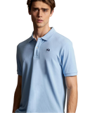La Martina Ανδρική Polo Μπλούζα BPMP11PK031-07003 Σιέλ