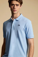 La Martina Ανδρική Polo Μπλούζα BPMP11PK031-07003 Σιέλ