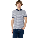 The Bostonians Ανδρική Μπλούζα Ριγέ Polo Pique 3PS4461|B166NV Μπλε