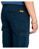 Timberland Ανδρικό Παντελόνι Cargo Twill TB0A6H37433 Μπλε