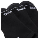 Timberland Ανδρικές Κάλτσες 3 Pack Cushioned No Show Socks TB0A6BA3-001 Μαύρο