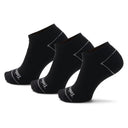 Timberland Ανδρικές Κάλτσες 3 Pack Cushioned No Show Socks TB0A6BA3-001 Μαύρο