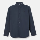 Timberland Ανδρικό Πουκάμισο Μακρυμάνικo Pop Solid Shirt TB0A6GRH-433 Μπλε