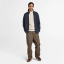 Timberland Ανδρικό Πουκάμισο Μακρυμάνικo Pop Solid Shirt TB0A6GRH-433 Μπλε
