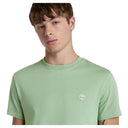 Timberland Ανδρική Μπλούζα SS Dunstan River Jersey Crew Tee Slim TB0A2BPREC6 Πράσινο