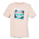 Timberland Ανδρική Μπλούζα T-Shirt SS Coast Graphic Tee A65WH-662 Ροζ