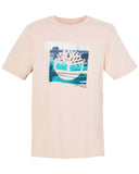 Timberland Ανδρικό T-shirt Coast Graphic A65WH-662 Ροζ