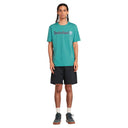Timberland Ανδρική Μπλούζα T-Shirt Linear Logo TB0A5UPQCL6 Πράσινο