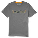 Timberland Ανδρική Μπλούζα T-Shirt SS LIN LOGO CAMO TB0A41KC-033 Γκρι