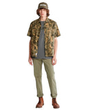 Timberland Ανδρικό T-shirt Lin Logo Camo TB0A41KC-033 Γκρι