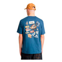 Timberland Ανδρικό T-Shirt Magnet Back Graphic TB0A5MNVEYO Μπλε