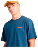 Timberland Ανδρικό T-Shirt Magnet Back Graphic TB0A5MNVEYO Μπλε