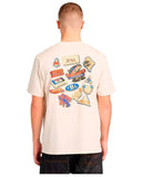 Timberland Ανδρικό T-Shirt Magnet Back Graphic TB0A5MNVCM9 Εκρού