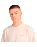 Timberland Ανδρικό T-Shirt Magnet Back Graphic TB0A5MNVCM9 Εκρού