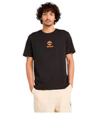 Timberland Ανδρικό T-Shirt Print Stack Logo TBC0YHQU001 Μαύρο
