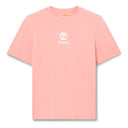 Timberland Ανδρικό T-Shirt Print Stack Logo TB0A6WWTR85 Ροζ