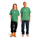 Timberland Ανδρικό T-Shirt Print Stack Logo TB0A6WWTA6Z Πράσινο