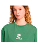 Timberland Ανδρικό T-Shirt Print Stack Logo TB0A6WWTA6Z Πράσινο