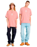 Timberland Ανδρικό T-Shirt Print Stack Logo TB0A6WWTR85 Ροζ