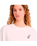 Timberland Ανδρικό T-Shirt Slogan TB0A5M84100 Λευκό