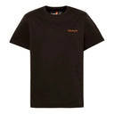 Timberland Ανδρική Μπλούζα Small Linear Logo Print Tee TB0A5QQT001 Μαύρο