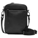 Timberland Ανδρικό Δερμάτινο Τσαντάκι Ώμου Tuck Leather Cross Body TB0A61D7001 Μαύρο