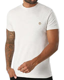 Timberland Ανδρικό T-Shirt Dunstan River Slim TBC0YHBU546 Μπεζ