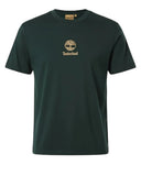 Timberland Ανδρικό T-Shirt Print Stack Logo TBC0YHQUEA1 Πράσινο
