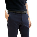 Tom Tailor Ανδρικό Παντελόνι Traveler Slim Chino With Belt 1037547-32374 Μπλε