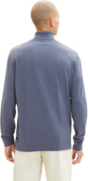Tom Tailor Ανδρικό Πουλόβερ Basic Knit Turtle Neck Sweater 1038202-18964 Μπλε