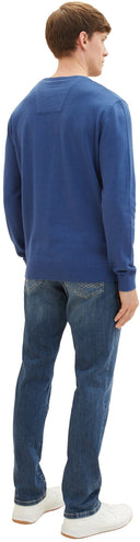 Tom Tailor Ανδρικό  Πλεκτό Basic V-Neck Sweater 1027665-32618 Ραφ