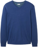 Tom Tailor Ανδρικό  Πλεκτό Basic V-Neck Sweater 1027665-32618 Ραφ