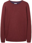 Tom Tailor Ανδρικό Πουλόβερ BASIC CREW Neck Sweater 1027661-32620 Μπορντό