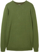 Tom Tailor Ανδρικό Πουλόβερ BASIC CREW Neck Sweater 1027661-32719 Πράσινο