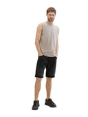 Ανδρική Τζιν Βερμούδα Tom Tailor Josh Denim Shorts 1040175-10273 Μαύρο