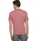 Tom Tailor Ανδρική Μπλούζα Finestriped T-Shirt With Print 1025985-19597 Κοραλί