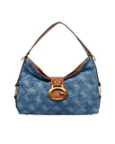 Guess Γυναικεία Μεσαία Τσάντα Ώμου Camden HWBB9308180-Denim Logo
