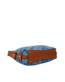 Guess Γυναικεία Μεσαία Τσάντα Ώμου Camden HWBB9308180-Denim Logo