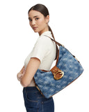 Guess Γυναικεία Μεσαία Τσάντα Ώμου Camden HWBB9308180-Denim Logo
