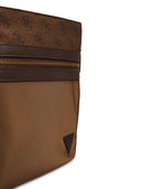 Guess Ανδρική Τσάντα Ώμου Berlin Crossbody HMBENPP6123-COF Καφέ