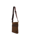 Guess Ανδρική Τσάντα Ώμου Berlin Crossbody HMBENPP6123-COF Καφέ