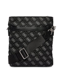 Guess Ανδρική Τσάντα Ώμου Berlin Crossbody HMBENPP6123-DAB Μαύρο